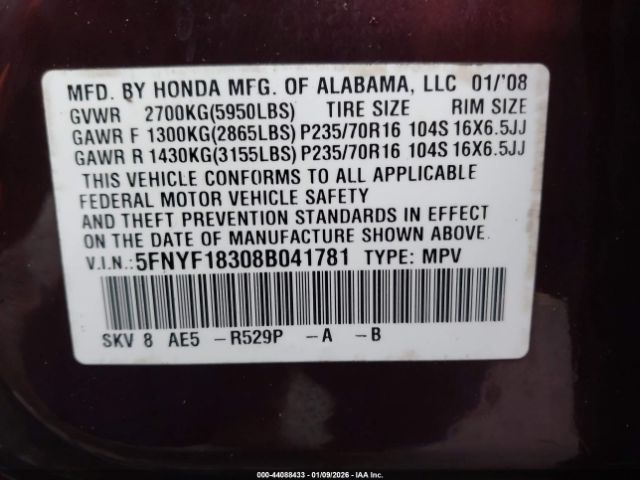 Honda Pilot Se Image 8